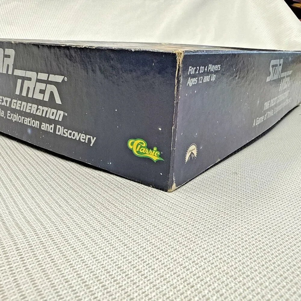 Star Trek The Next Generation A Game of Trivia, Exploration And Discovery 1993